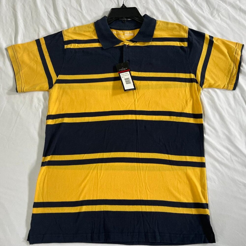 9K CLOTHING CO. MEN'S SHORT SLEEVE POLO SHIRT 100% COTTON SIZE SMALL NWT $28.00